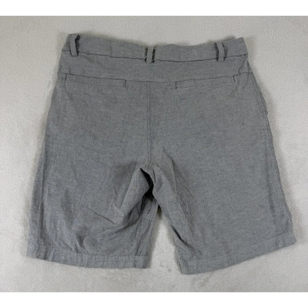 Lululemon Commission Shorts Men's 38 Gray Casual Performance Shorts